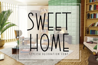 Sweet Home Font: Cozy Typography for Heartfelt Designs