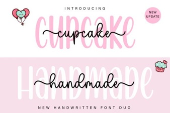 Cupcake Font for Creative Projects