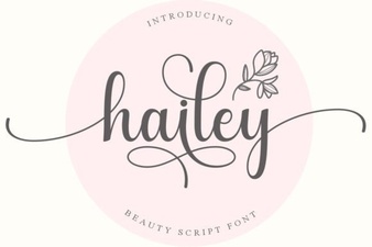 Elegant & Versatile: Discover the Hailey Font